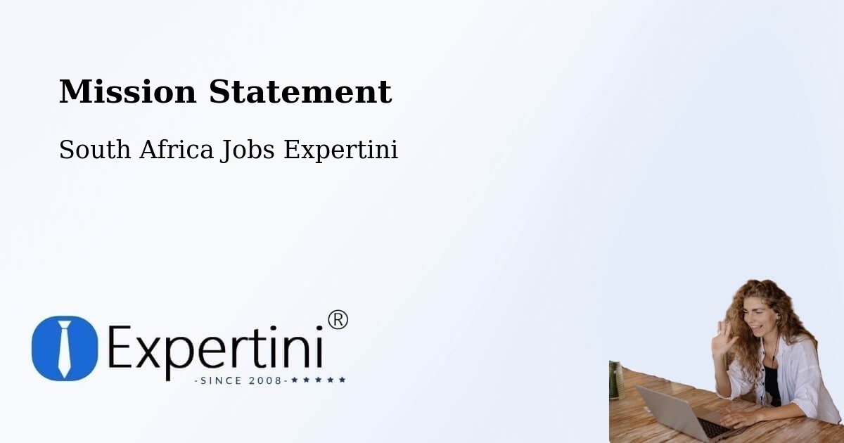 Corporate Mission – Springbok - South Africa Jobs Expertini