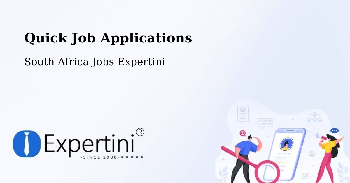 Quick Apply Feature – Springbok - South Africa Jobs Expertini