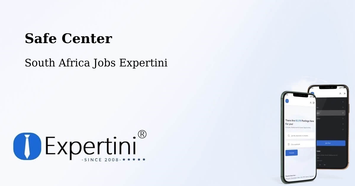 Safety Center – Springbok - South Africa Jobs Expertini
